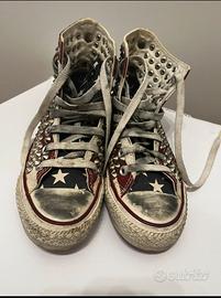 Converse All Star alte customized Union Jack