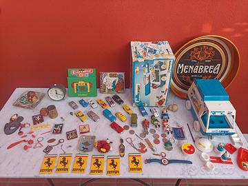 lotto giochi vintage robot etc 1980