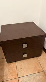 Coppia comodini 2 cassetti