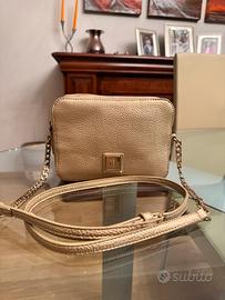 Borsa Liu Jo in pelle colore oro a tracolla