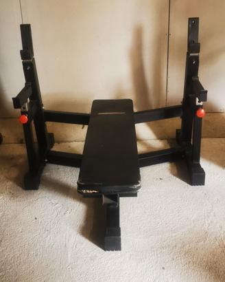 panca olimpica barbarian line no technogym 