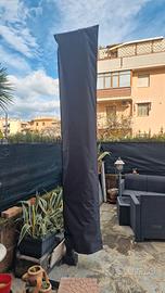Telo copri ombrellone colore antracite