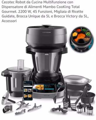 robot da cucina Cecotec Mambo