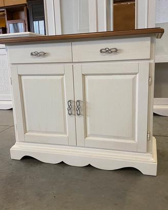 Credenza in legno nuova bianca