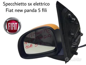 SPECCHIETTO RETROVISORE SINISTRO FIAT Panda 3Â° Se