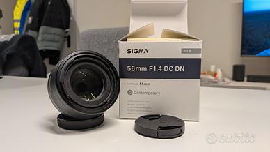 Sigma 56mm F1.4 DC DN Fujifilm perfetta