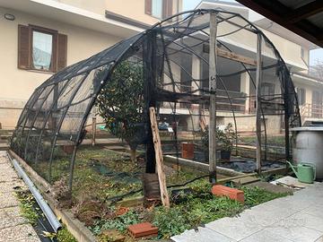 Serra 4,2x5m con telo antigrandine