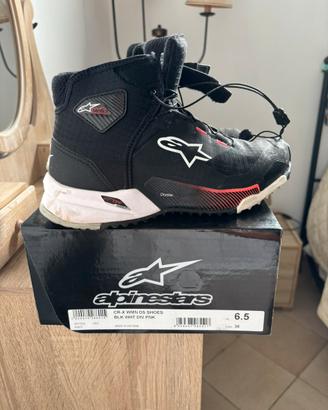 Scarpe donna moto