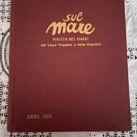 Vintage sul mare 1931 Lloyd Triestino Cosulich