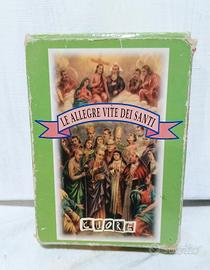 carte da gioco CUORE "Le allegre vite dei santi"
