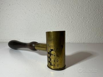 Dosatore Polvere da Sparo Francese Antico