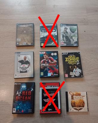 Videogames videogiochi originali PC Windows PES, Z