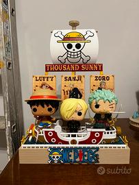 Espositore funko one piece con vela