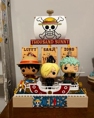 Espositore funko one piece con vela