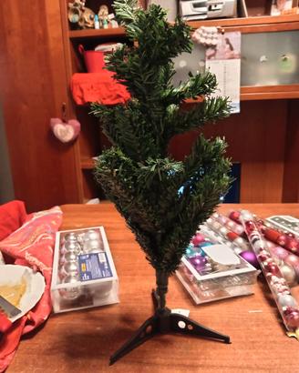 Set di albero di natale piu sfere