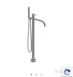 Rubinetto vasca freestanding inox