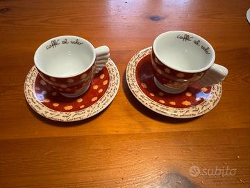 Set 2 Tazzine + Latta Thun “Caffè al Volo” Natale