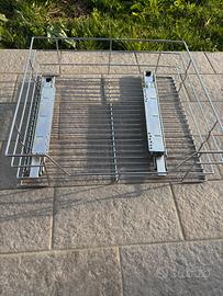 Cassetto in acciaio per mobile