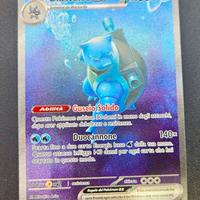 Pokémon 151 blastoise 200/165 appena sbustato