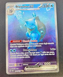 Pokémon 151 blastoise 200/165 appena sbustato