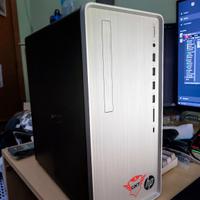 PC HP preassemblato per gaming-lavoro