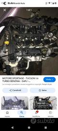 motore kia sportage/hyundai - tucson Cc1.6 turbo b