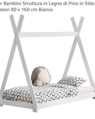 Letto montessoriano con materasso