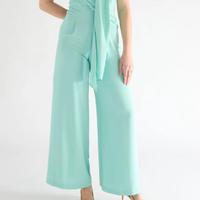 Tuta pantaloni Rinascimento taglia XS color acqua/