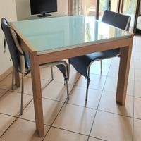 tavolo 100x100 allungabile Callegaris