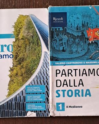 Libro di STORIA " PARTIAMO DALLA STORIA " vol. 1