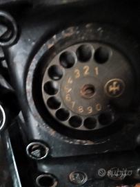 telefono tedesco in metallo fuso seconda guerra
