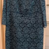 Luisa Spagnoli, Vestito cerimonia tg 48 pizzo blu