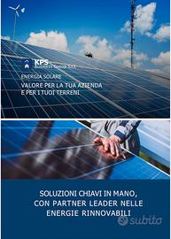Terreni per Fotovoltaico