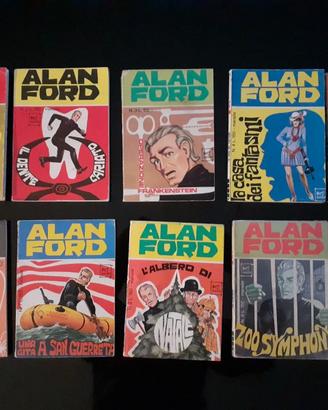 ALAN FORD - collezione 1-388, adesivi originali