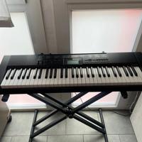 Supporto per tastiera nero – robusto e regolabile