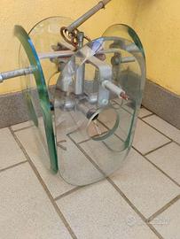 Lampadario vetro vintage Fontana