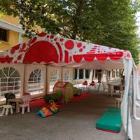 GAZEBO ESTENSIBILE CIRCO - 8x4m