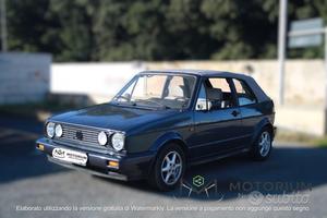 VOLKSWAGEN GOLF CABRIO SERIE II DEL 1989 KM161.000