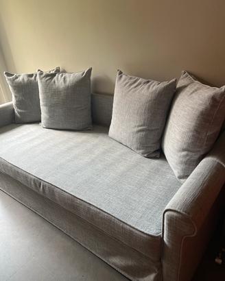 Divano letto grigio Moroni Gomma