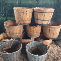 Grandi ceste per arredo decoro casa giardino 