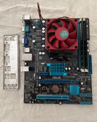 Scheda madre + processore + ram