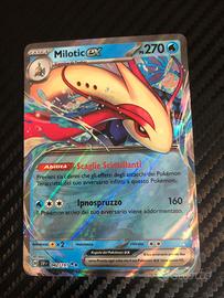 “Milotic ex”42/191 doppia rara pokemon scin. Folg.