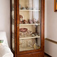 Cristalliera classica legno pregiato e elegante