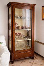 Cristalliera classica legno pregiato e elegante