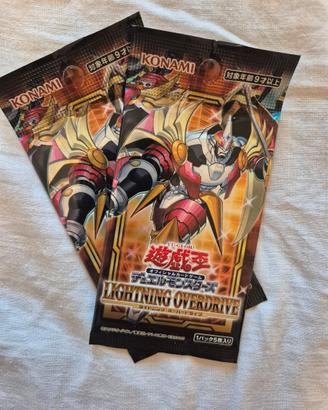 Booster Pack Lightning Overdrive giapponese
