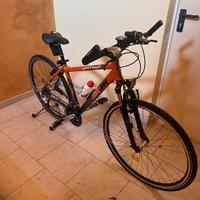 BICI MTB KTM LIFE TRACK  MET BLACK (ORANGE)