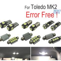 KIT 16 LAMPADE LED INTERNE PER SEAT TOLEDO MK2 1 M