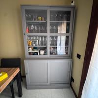 credenza + libreria