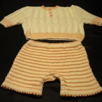 COMPLETINO CORPETTO+CALZONCINI FATTI A MANO