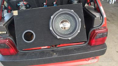 subwoofer e amplificatore 